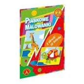 Zabawki kreatywne - Alexander Piaskowe malowanki - żyrafa, żółw - miniaturka - grafika 1