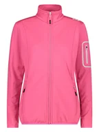 Kurtki damskie - CMP Kurtka polarowa w kolorze różowym - miniaturka - grafika 1