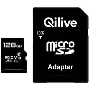 Qilive Micro SDXC 128 GB Adapter SD - Karty pamięci - miniaturka - grafika 1