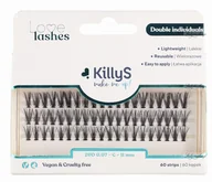 Sztuczne rzęsy i akcesoria - KillyS - Love Lashes - Double Individuals - Kępki sztucznych rzęs - 11 mm - miniaturka - grafika 1