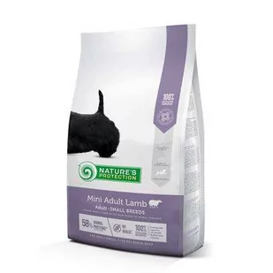 NATURES PROTECTION Mini Adult Lamb 2kg + niespodzianka dla psa GRATIS! - Sucha karma dla psów - miniaturka - grafika 2