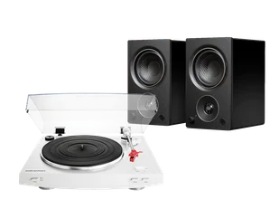 Audio-Technica LP3 biały + AM3 czarny - Zestawy stereo - miniaturka - grafika 1