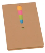 Notesy i bloczki - NOTES X-MARK, BRĄZOWY IN56-1103108 - miniaturka - grafika 1