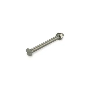 Śruba metryczna M5 x 30 mm, łeb płaski A2 - Wkręty - miniaturka - grafika 1