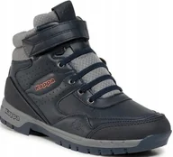 Buty dla dziewczynek - 26 BUTY DZIECIĘCE KAPPA JESIEŃ ZIMA SKÓRA 260732K - miniaturka - grafika 1