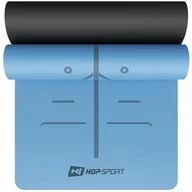 Maty do jogi - Mata do jogi PU 0,5cm ciemnoniebieska - miniaturka - grafika 1