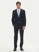 Garnitury - BOSS Garnitur H-Jeckson 50546122 Granatowy Regular Fit - miniaturka - grafika 1