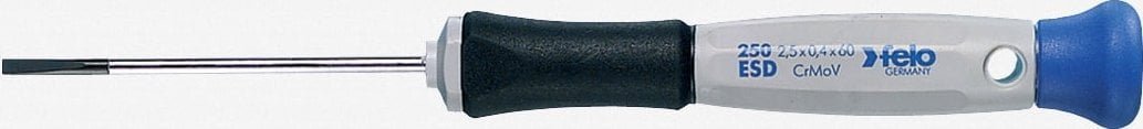 Felo Wkrętak płaski 2,0 x 0,4 / 60 FELO - ESD precyzyjny