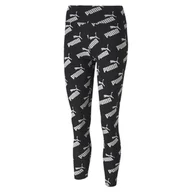 Legginsy - Legginsy damskie Puma AMPLIFIED AOP czarne 58122501-S - miniaturka - grafika 1