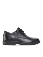 Buty dla chłopców - Geox Półbuty J Federico C J04D1C 00043 C9999 S Czarny - miniaturka - grafika 1
