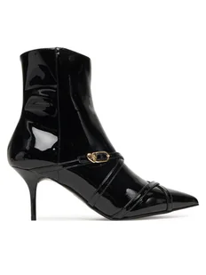 LOVE MOSCHINO Botki JA21047G1NIH000 Czarny - Botki damskie - miniaturka - grafika 1