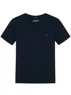 Koszulki dla chłopców - Tommy Hilfiger T-Shirt KB0KB04142 Granatowy Regular Fit - miniaturka - grafika 1