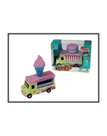 Samochody i pojazdy dla dzieci - Auto Food Track 11cm magnes Pączek/Lód MY66-Q1297/98 HIPO - miniaturka - grafika 1