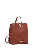 Torebki damskie - Desigual Women's Accessories PU plecak mini, brązowy, jeden rozmiar - miniaturka - grafika 1