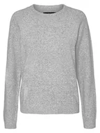Swetry damskie - Vero Moda Sweter w kolorze szarym - miniaturka - grafika 1
