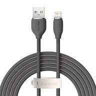 Akcesoria do tabletów i e-booków - Baseus Baseus USB Lightning Jelly 2,4A 2m czarny CAGD000101 - miniaturka - grafika 1