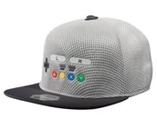 Czapki męskie - czapka NINTENDO - SNES INSPIRED SEAMLESS FLATBILL - miniaturka - grafika 1