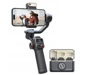 Gimbale - Hohem iSteady M6 + mikrofon Hollyland Lark M2 - miniaturka - grafika 1