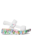 Buty dla dziewczynek - Skechers Sandały Uno Lite Sandal - Sunny Love 314094L/WMN Biały - miniaturka - grafika 1
