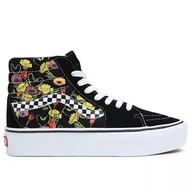 Trampki damskie - Buty Vans SK8-HI Platform 2.0 VN0A5KY2BML1 - czarne - miniaturka - grafika 1