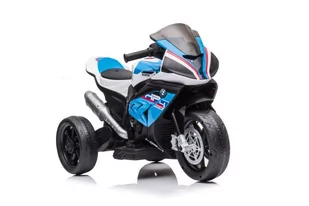 Motor Na Akumulator  BMW HP4 Niebieski T5008 - Pojazdy elektryczne dla dzieci - miniaturka - grafika 1