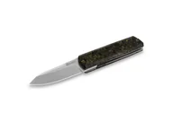Noże - Nóż składany Maserin Silver 410 Black/Gold FatCarbon, Satin Elmax by Bruno Bruna (410/G) - miniaturka - grafika 1