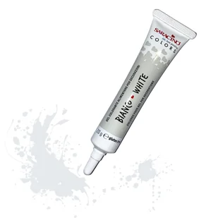 Saracino barwnik żel w tubce White 20g - Dodatki do ciast w proszku - miniaturka - grafika 1