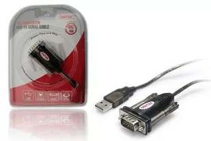 Unitek Adapter USB - 1x RS-232 + Adapter DB9F/DB25M Y-105A Y-105A - Kable komputerowe i do monitorów - miniaturka - grafika 1