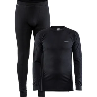 Zestaw dla mężczyzn Craft Set Core Dry Baselayer Rozmiar: XXL / Kolor: czarny - Bielizna sportowa męska - miniaturka - grafika 1