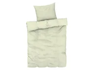 Pościel - LIVARNO home Pościel z mikrowłókna satynowego, 140 x 200 cm (w kratkę/zielony) - miniaturka - grafika 1