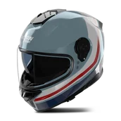 Kaski motocyklowe - Kask Integralny Nolan N80-8 Incline Niebieski Szary/Głęboki Niebieski/Biały/Czerwony BłyszczącyL - miniaturka - grafika 1