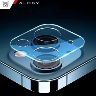 2x Szkło na obiektyw aparat do iPhone 15 / 15 Plus Alogy lens clear przezroczyste - Filtry prywatyzujące - miniaturka - grafika 2