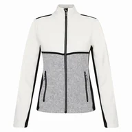 Bluzy sportowe damskie - Bluza damska Dare 2b Thriving Sweater Rozmiar: XS / Kolor: biały/szary - miniaturka - grafika 1