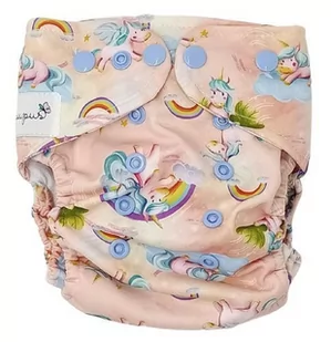Pieluszka Z Kieszonką Os Jednorzędowa Jednorożce - Pieluchy - miniaturka - grafika 1