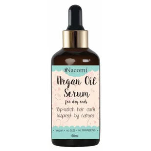 Nacomi Serum na końcówki włosów z olejem arganowym - Serum do włosów - miniaturka - grafika 3