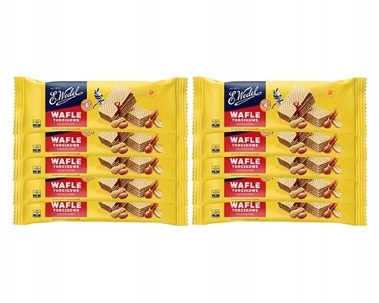 10 x Wafle Torcikowe E.Wedel