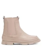 Buty dla chłopców - Lasocki Kids Botki NO-PURE-01(II)DZ Beżowy - miniaturka - grafika 1