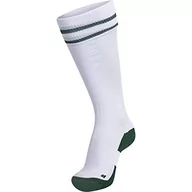 Skarpetki męskie - Hummel Unisex Element Football Sock skarpety biały Weiß/Evergrün 27W x 30L 204046-9004 - miniaturka - grafika 1
