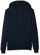 Bluzy męskie - Build Your Brand Męska bluza z kapturem Heavy Hoody, Niebieski (granatowy 00155), XXL - miniaturka - grafika 1