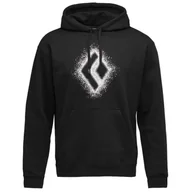 Bluzy sportowe męskie - Męska bluza Black Diamond M Chalked Up 2.0 Po Hoody Rozmiar: M / Kolor: czarny - miniaturka - grafika 1