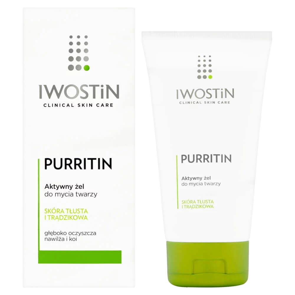 Iwostin Purritin Aktywny żel do mycia twarzy 150ml