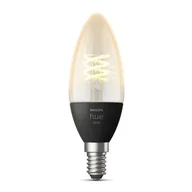Systemy inteligentnych domów - Philips Hue Philips Hue White Żarówka Filament C37 E14 - miniaturka - grafika 1