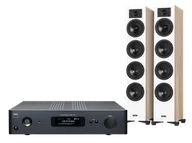 Zestawy stereo - NAD C 389 (czarny) + Diva 6 (dąb) - miniaturka - grafika 1