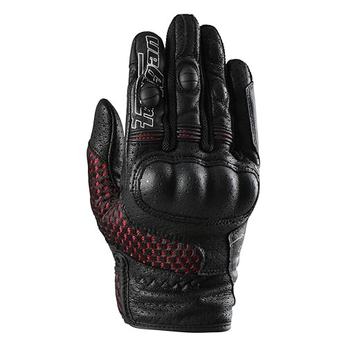 Furygan Męskie rękawice motocyklowe TD AIR - aerodynamiczne, ochrona CE, wentylacja, regulacja, styl - aerodynamiczna konstrukcja - ekran dotykowy