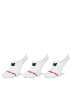 New Balance Zestaw 3 par stopek unisex Everyday Ultra Low LAS51313WT Biały - Skarpetki męskie - miniaturka - grafika 1