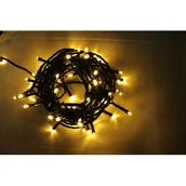 Oświetlenie świąteczne - Lampki łańcuch świetlny zewnętrzny 100 LED 5 m ciepły biały - miniaturka - grafika 1