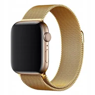 Akcesoria do smartwatchy - PASEK OPASKA ZŁOTA BRANSOLETA DLA APPLE WATCH 38/40/41MM - miniaturka - grafika 1