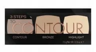Bronzery i konturowanie twarzy - Catrice Catrice - 3 STEPS TO CONTOUR PALETTE - Paleta do konturowania twarzy - 010 Allrounder - miniaturka - grafika 1