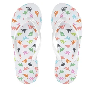 Japonki Kappa 351C22W White - Pink Coral - Pink Fuchsia Kolorowy - Klapki i japonki damskie - miniaturka - grafika 1