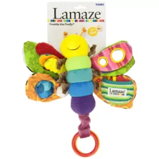 Tomy Zawieszka Lamaze motylek Freddie LC27024 BC3) LC27024 BC3 LC27024 BC3 - Zawieszki dla dzieci i niemowląt - miniaturka - grafika 4